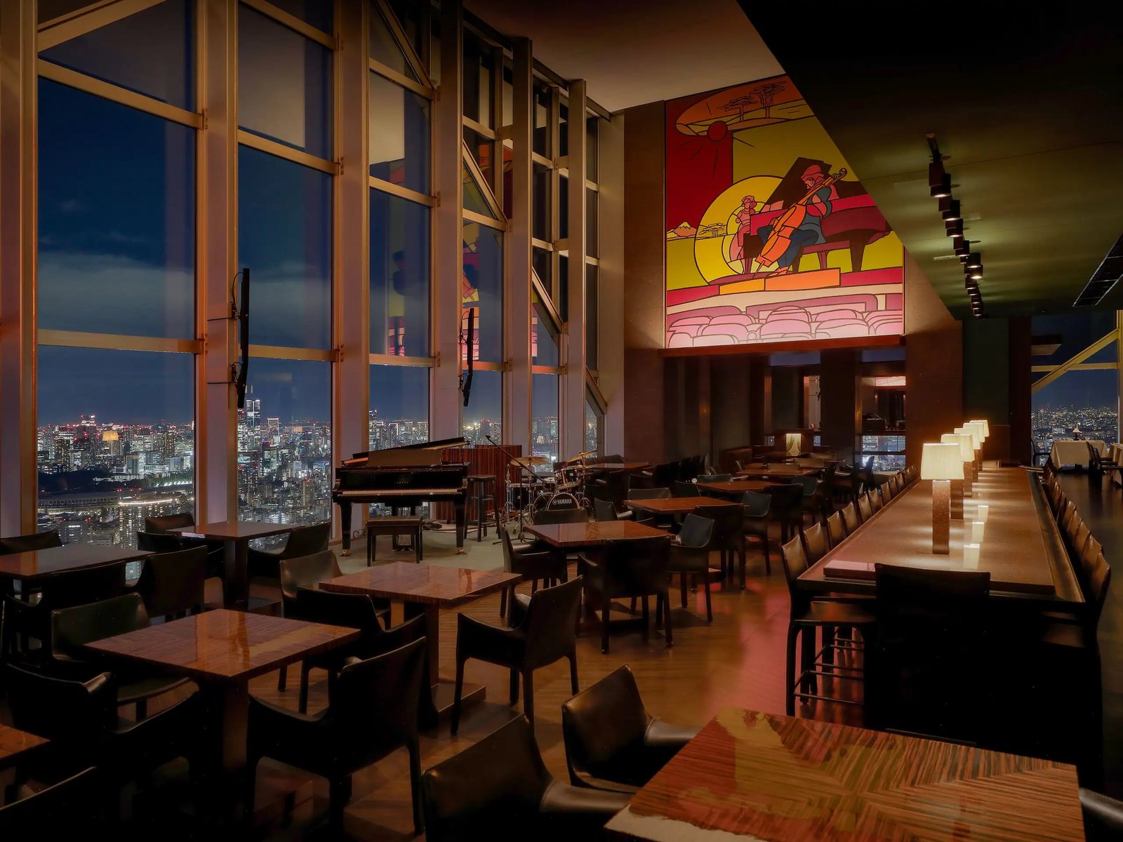 Park Hyatt Tokyo, at the table