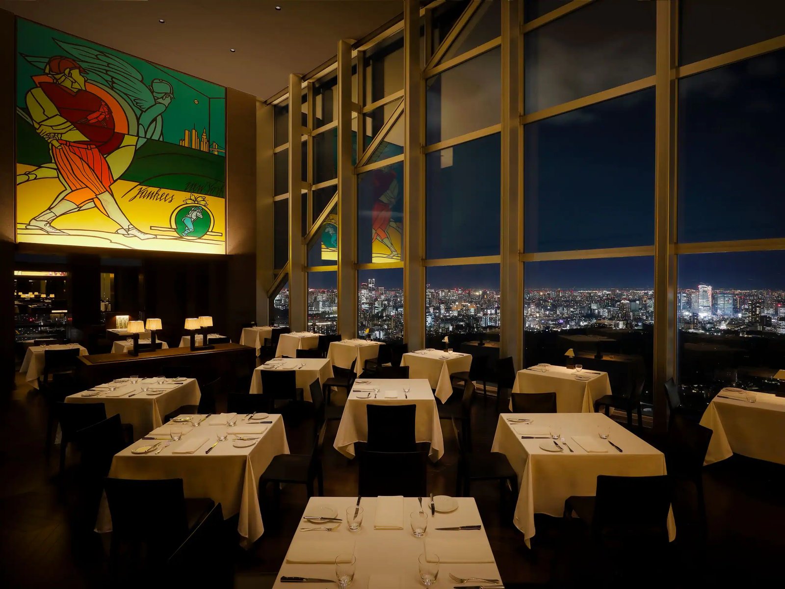 Park Hyatt Tokyo, at the table