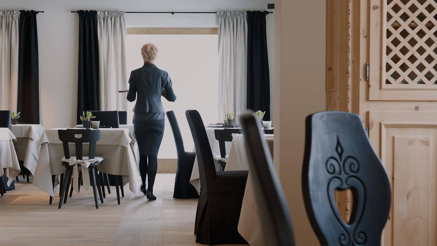 Hotel Sonne, at the table