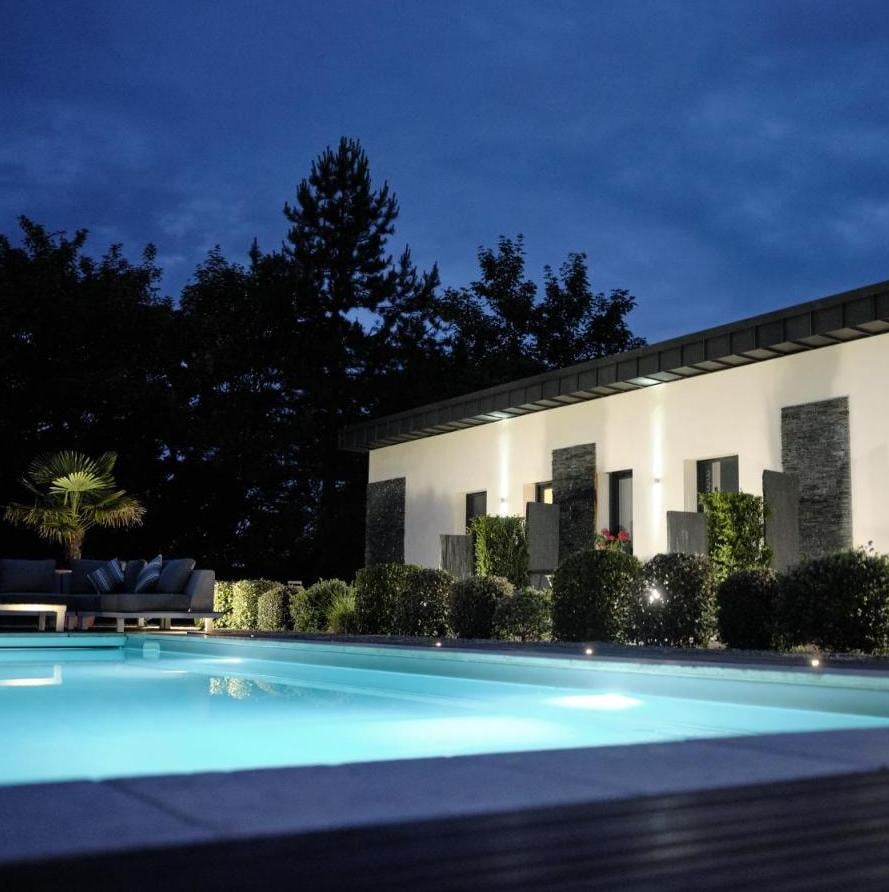 Hostellerie de la Renaissance, the pool
