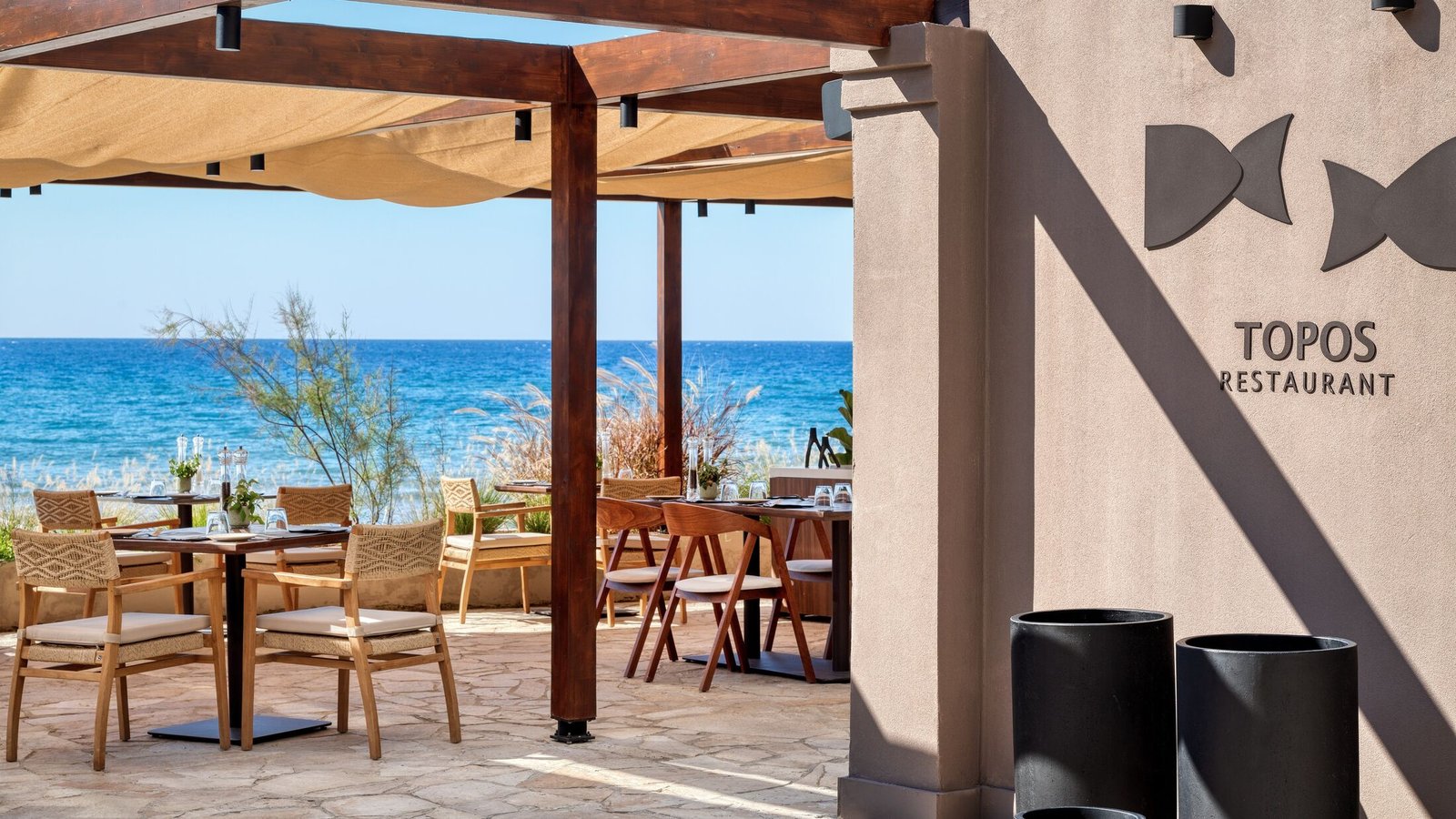 Domes of Corfu, Autograph Collection, at the table
