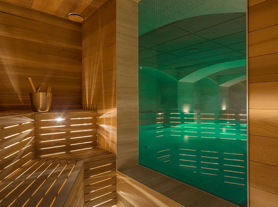 Hotel Riverton, the spa