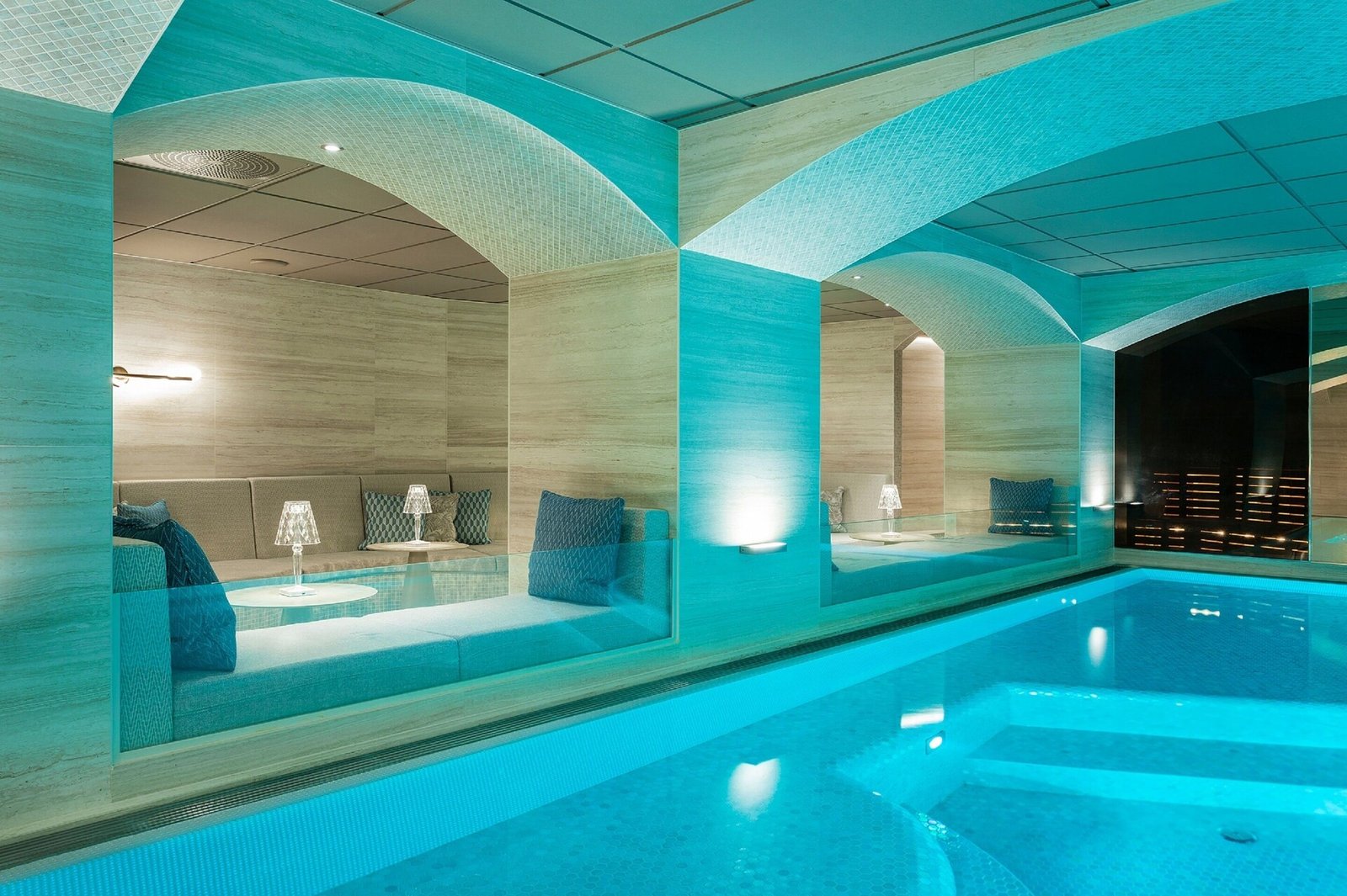 Hotel Riverton, the pool