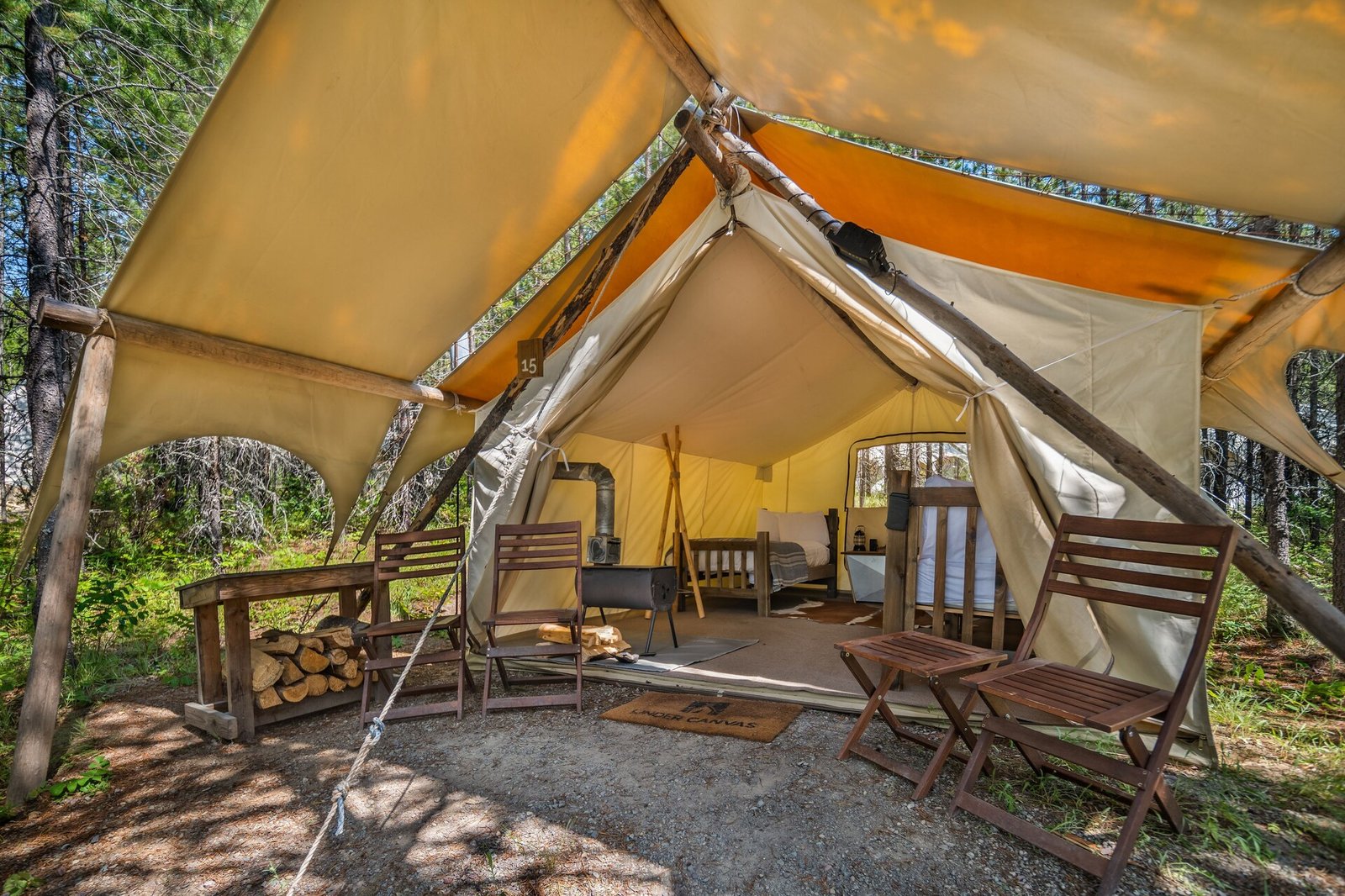 Under Canvas Mount Rushmore, rooms