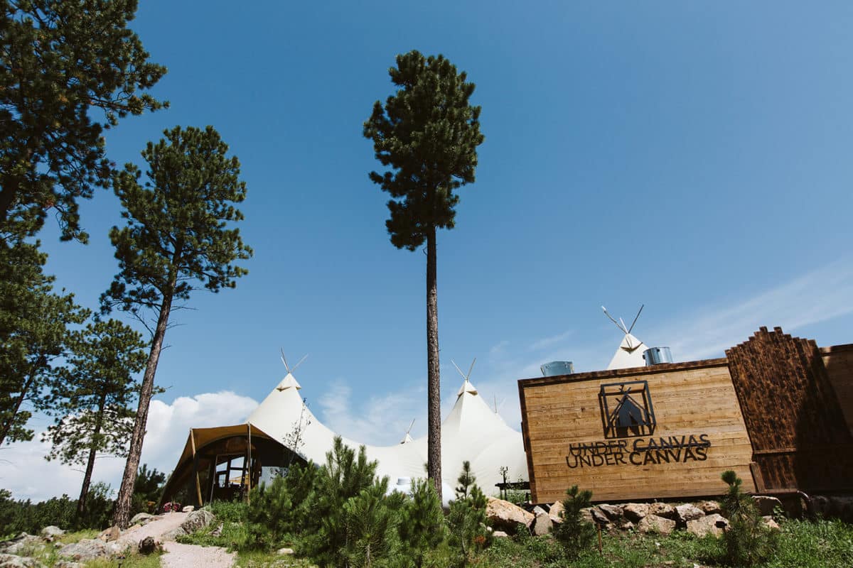 Under Canvas Mount Rushmore, how it began