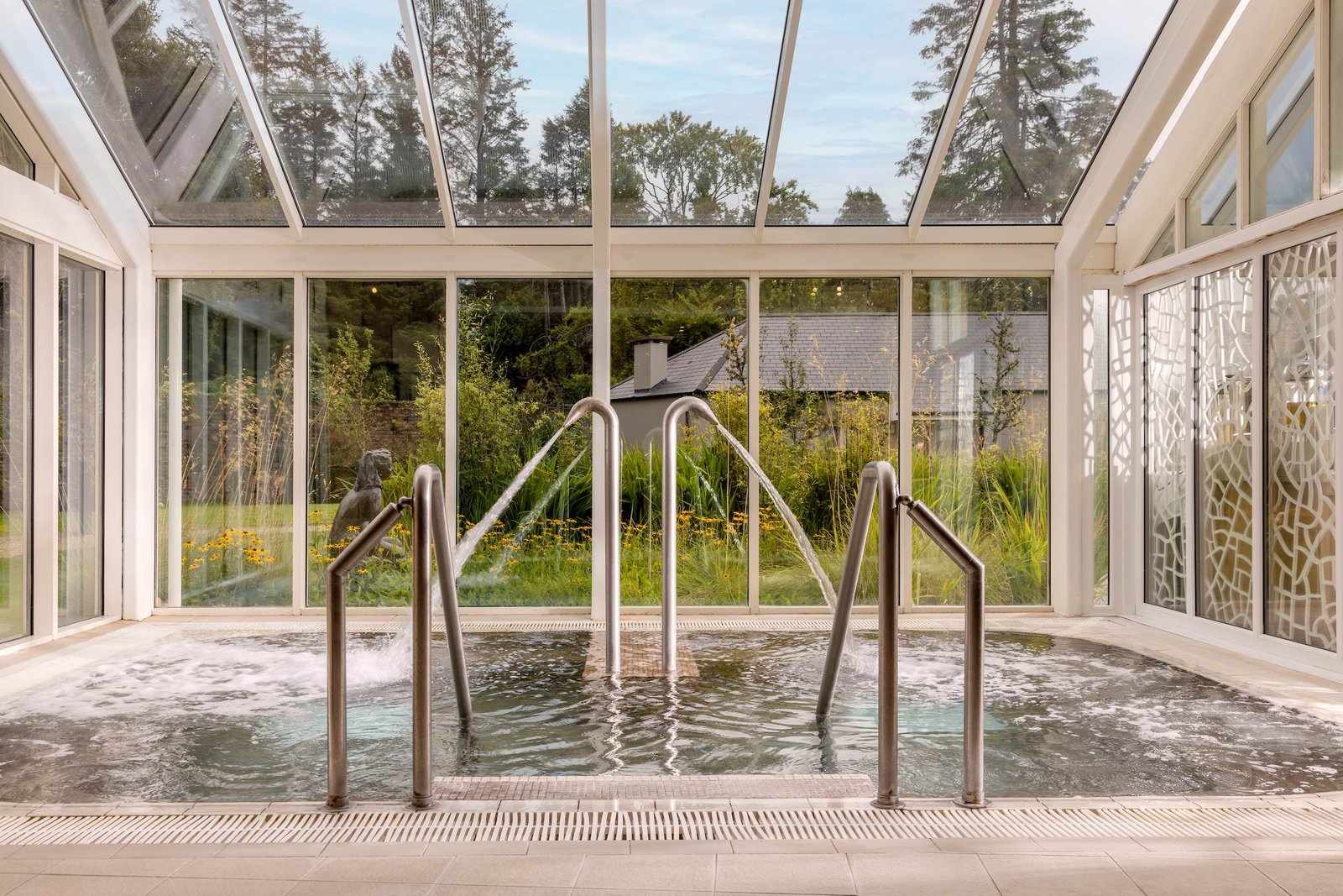 Lough Eske Castle, the pool