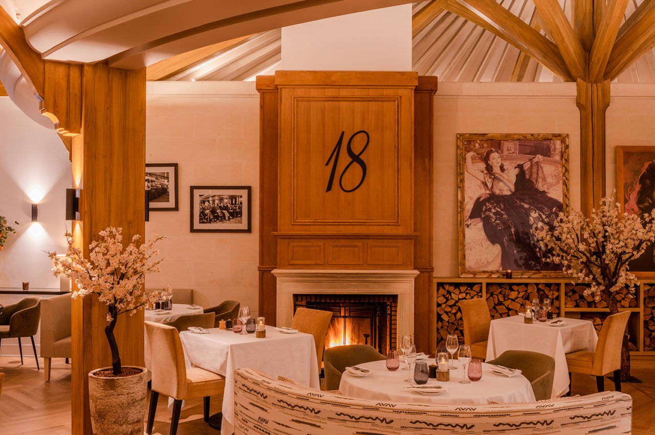 Les Manoirs de Tourgéville, le restaurant 1899