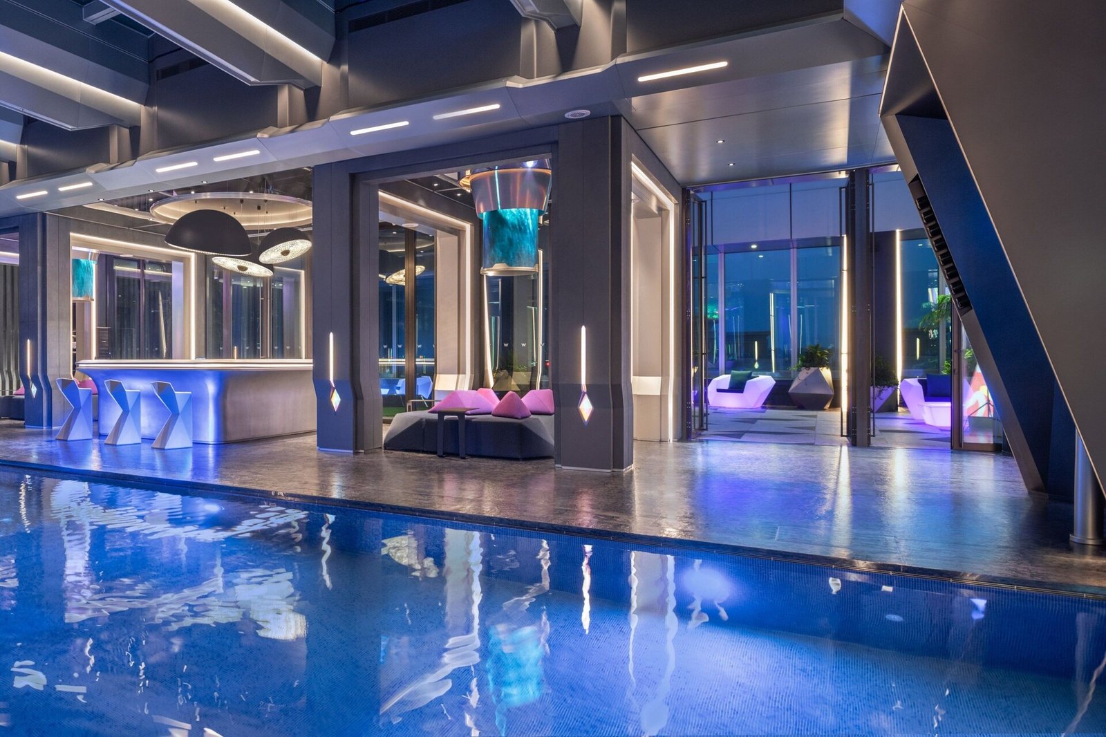W Changsha, the pool