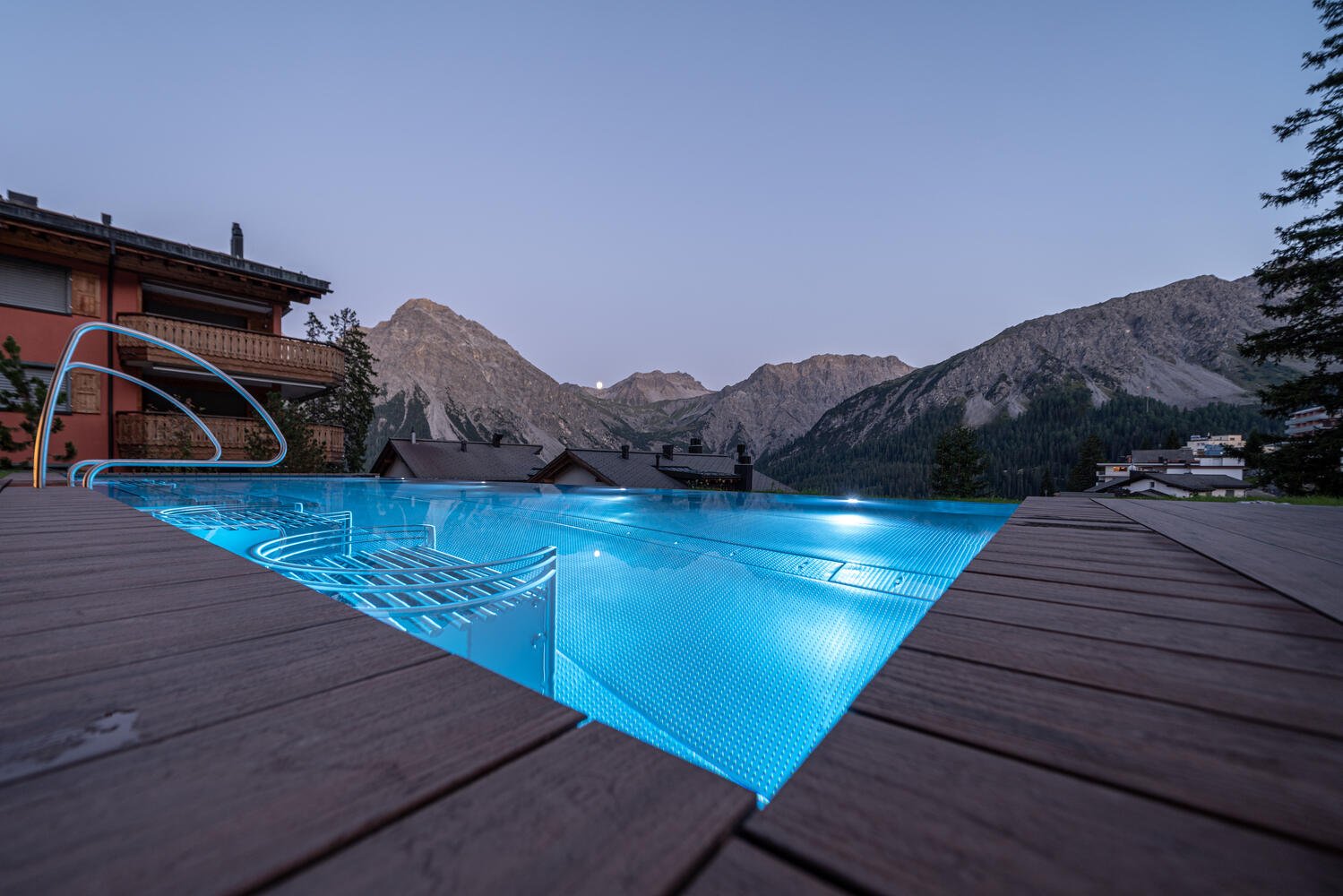 Waldhotel Arosa, the pool