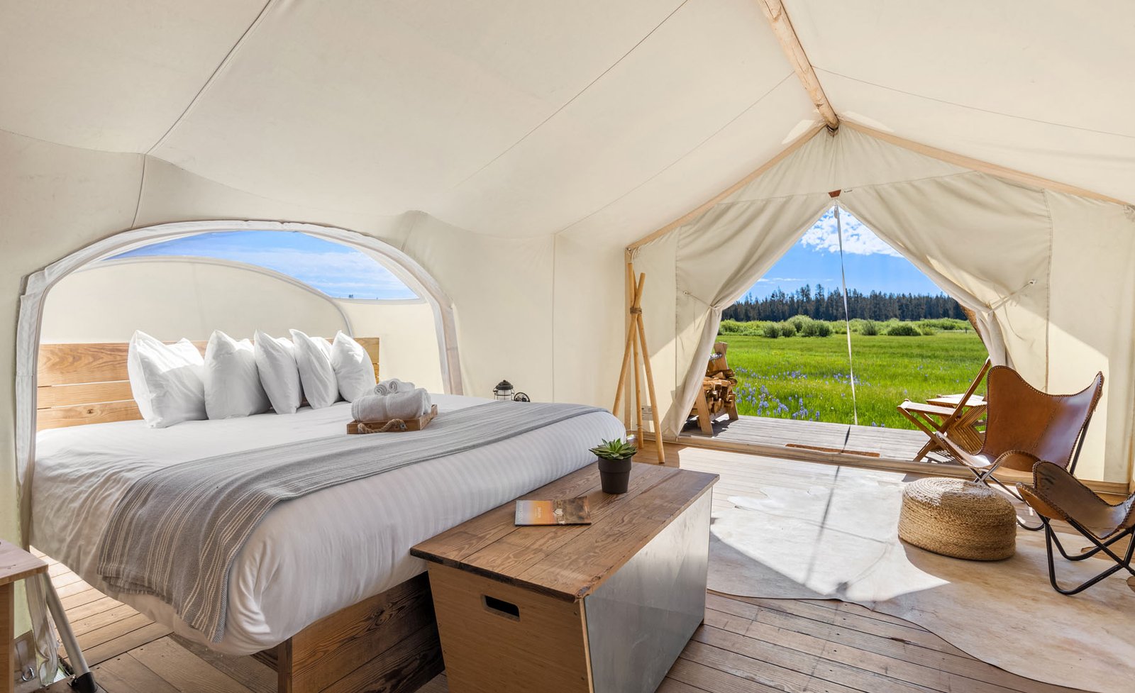 Under Canvas West Yellowstone, rooms