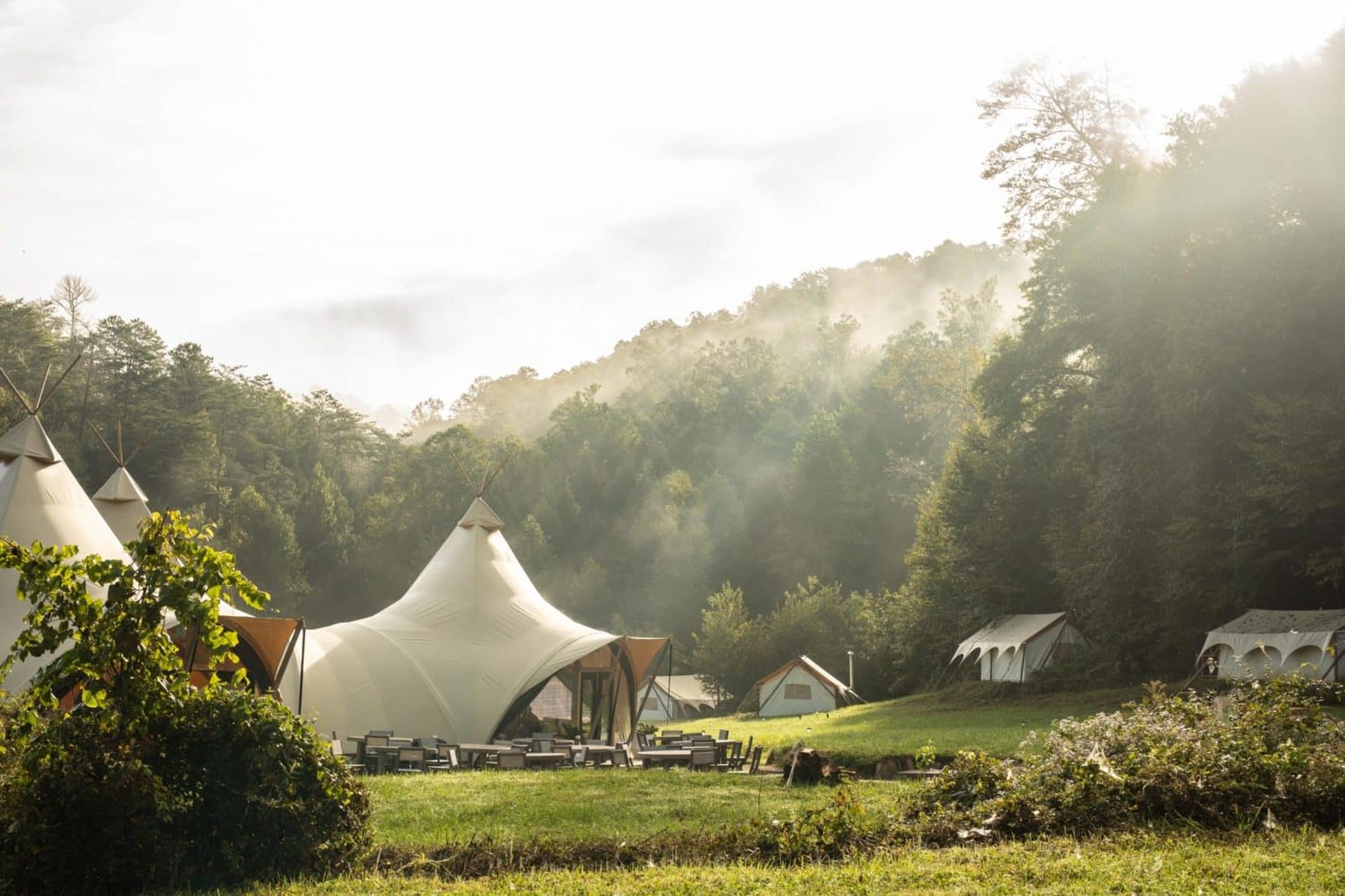 Under Canvas Great Smoky Mountains, how it began