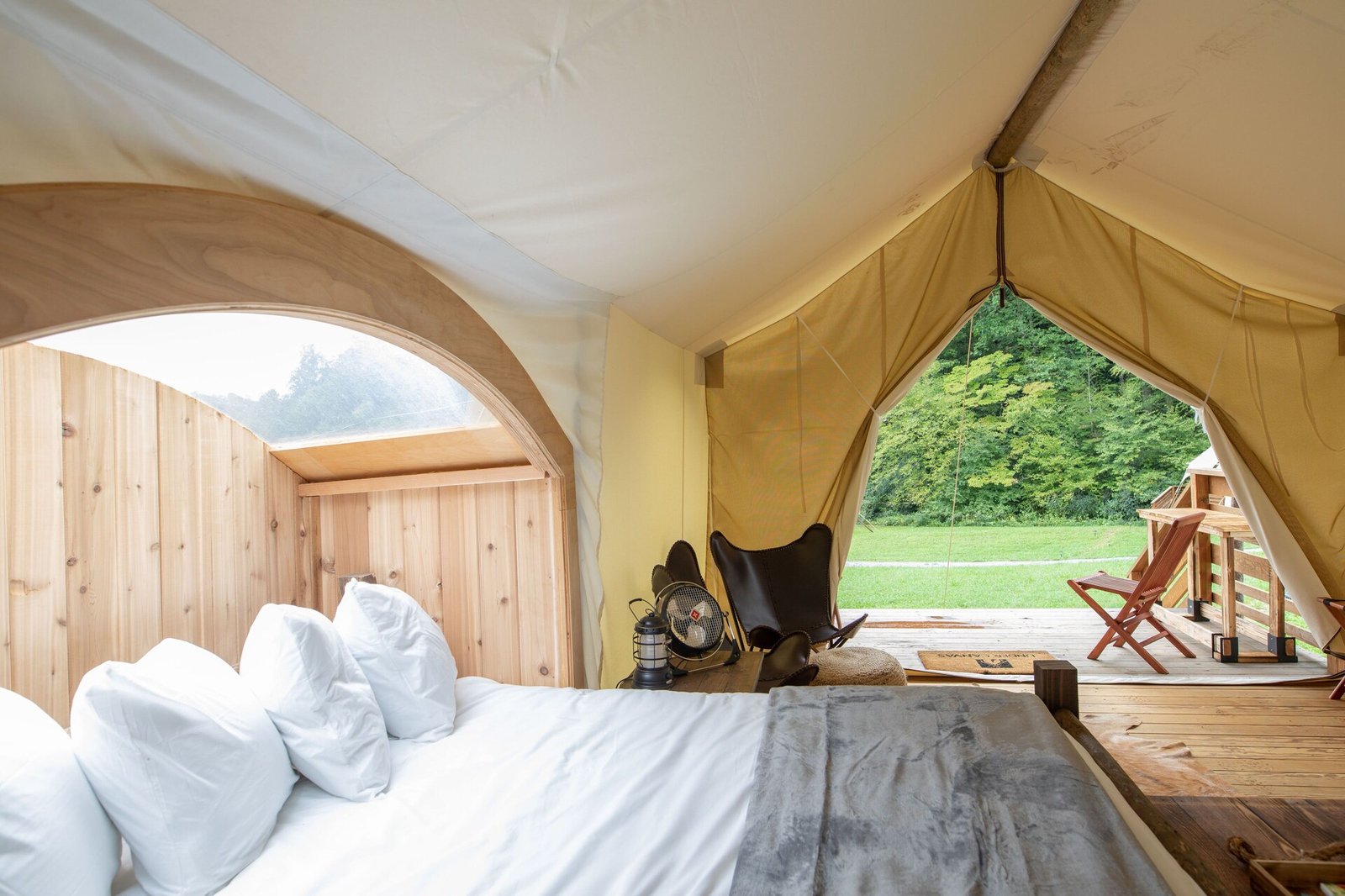 Under Canvas Great Smoky Mountains, rooms