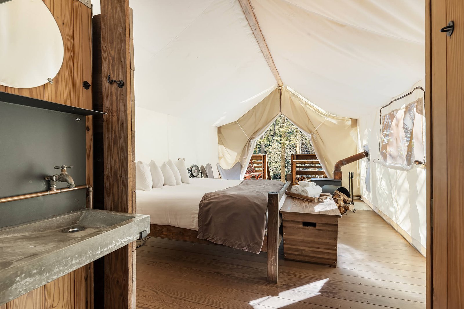 Under Canvas Great Smoky Mountains, rooms