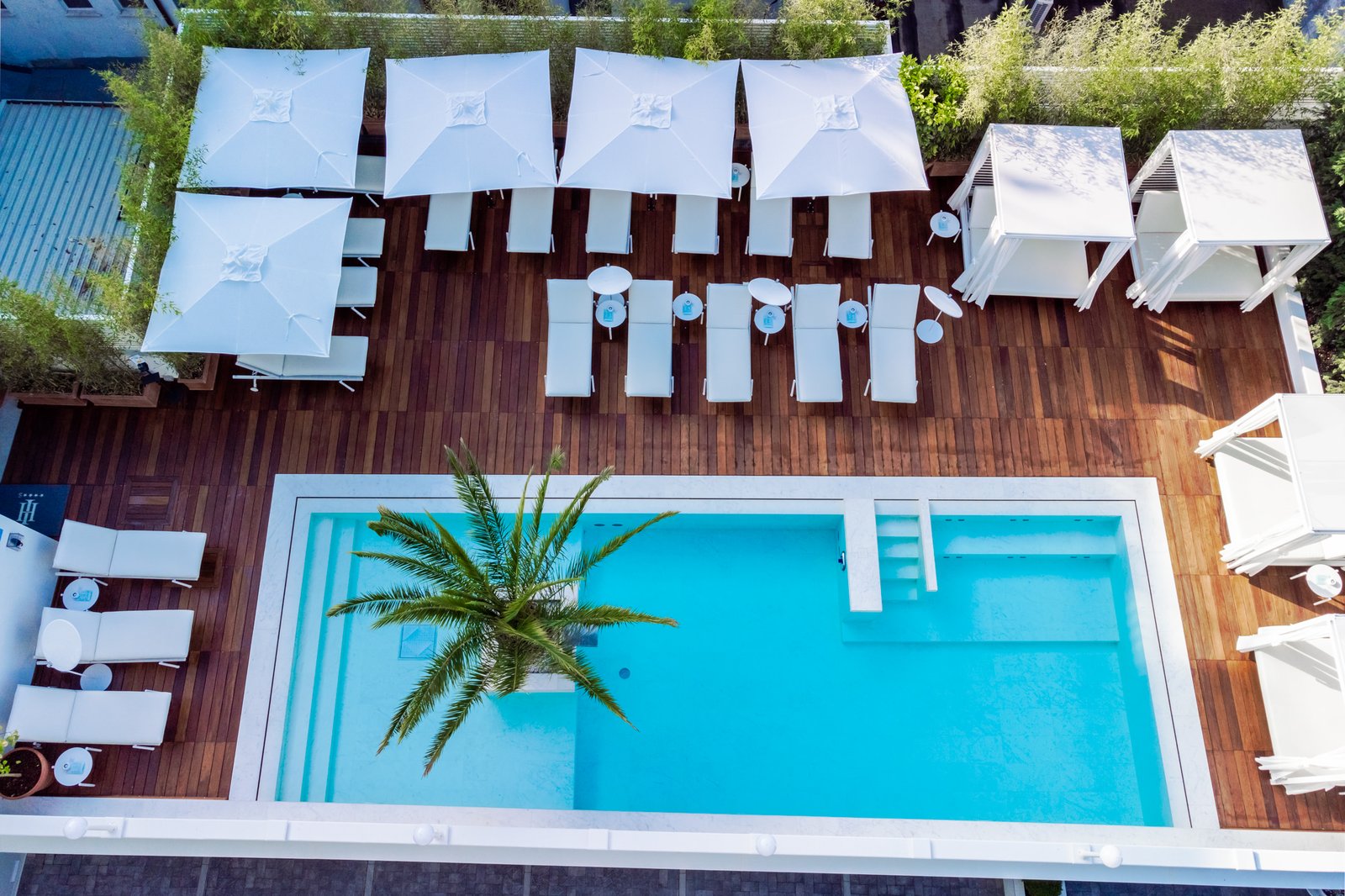 Hotel Italia Palace, the pool
