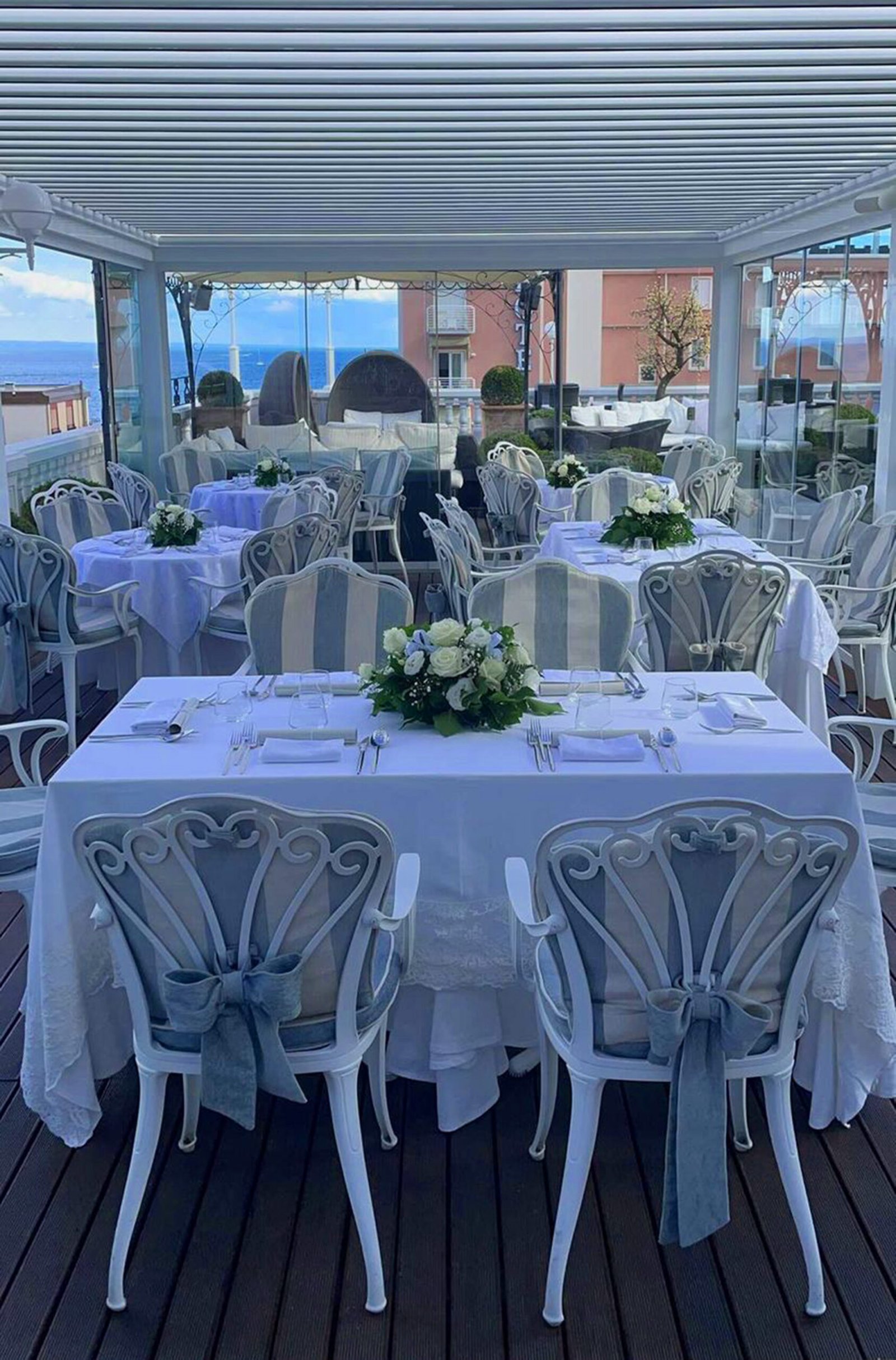 Hotel Italia Palace, restaurant terrazza