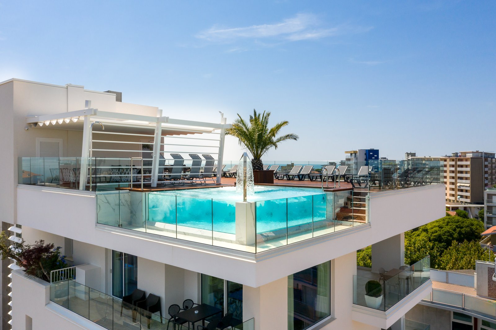 Hotel Italia Palace, the pool