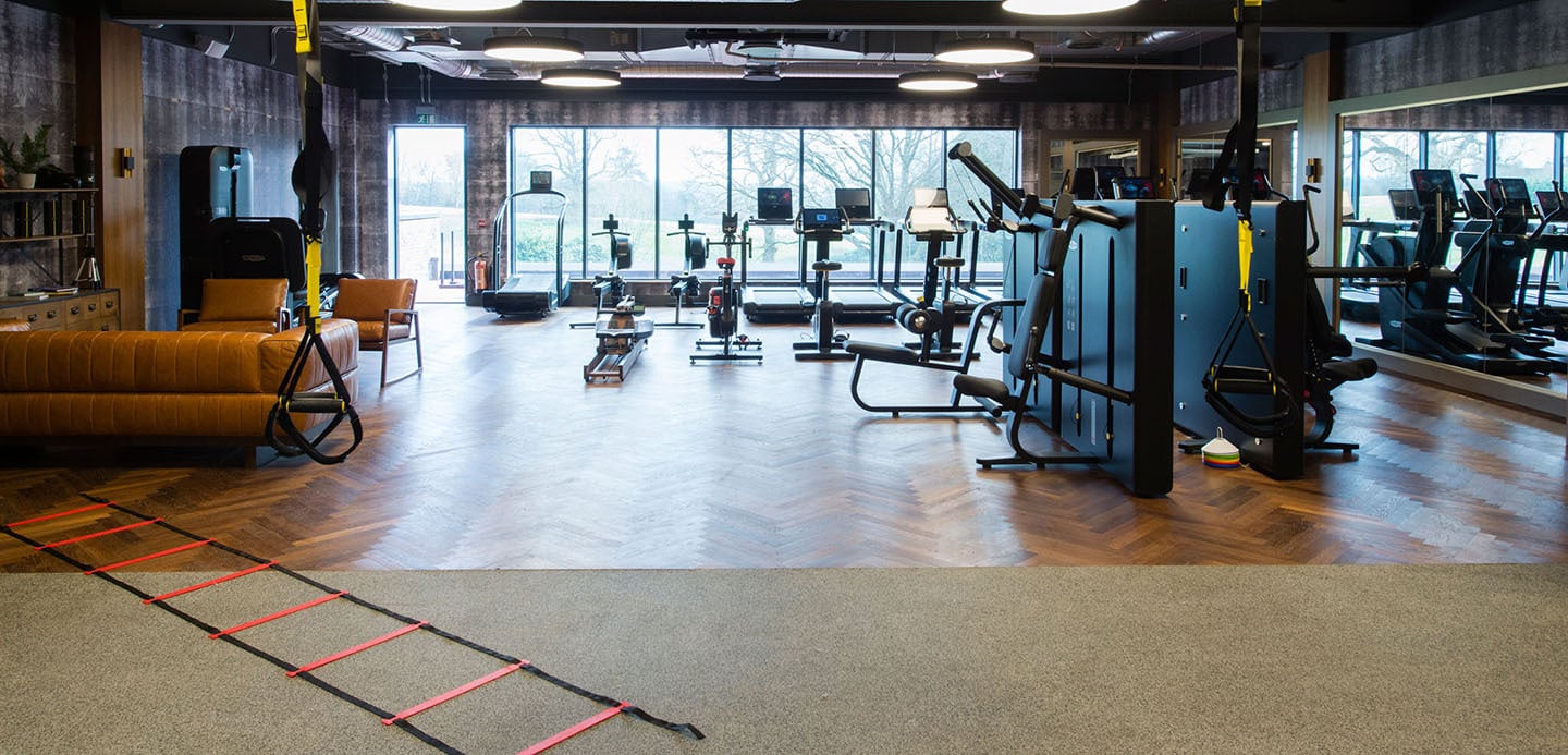 South Lodge, the gym