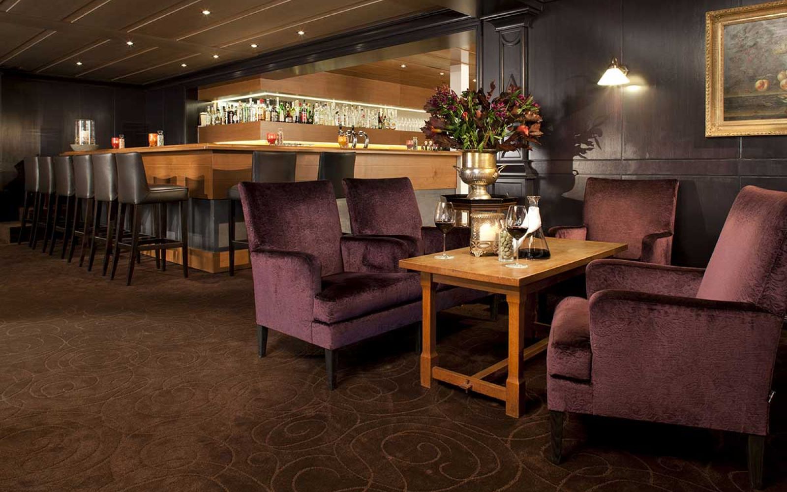 Hotel Waldhaus Ohlenbach, at the table