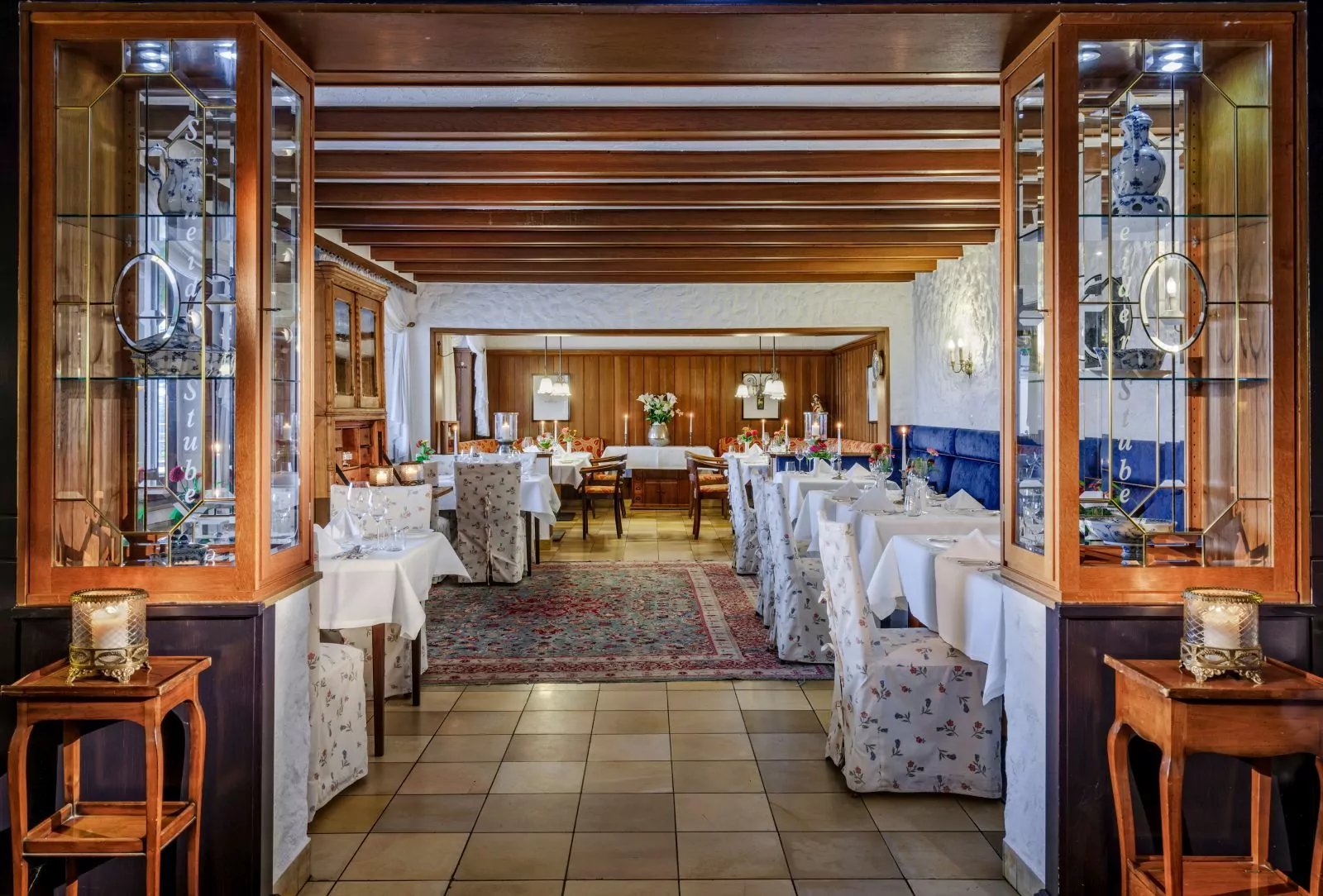 Hotel Waldhaus Ohlenbach, at the table