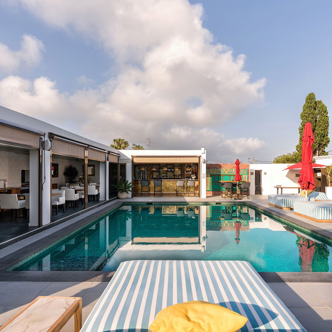 Casa Munich Ibiza, at the table