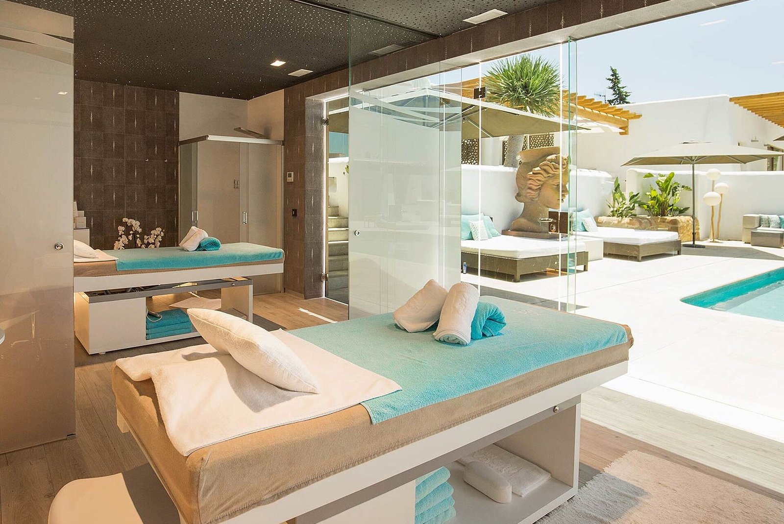 Casa Munich Ibiza, the spa