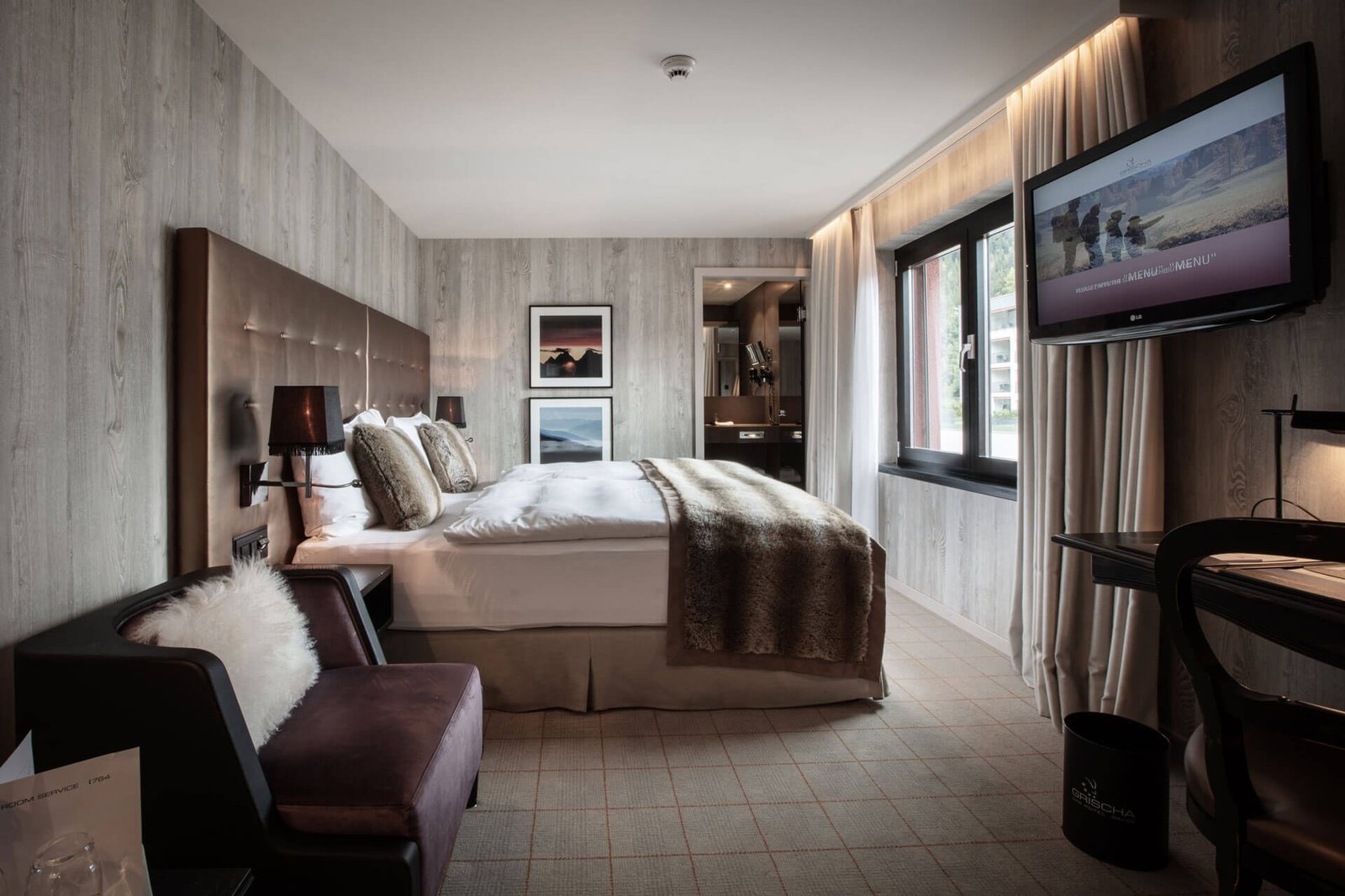 Grischa – Das Hotel Davos, rooms