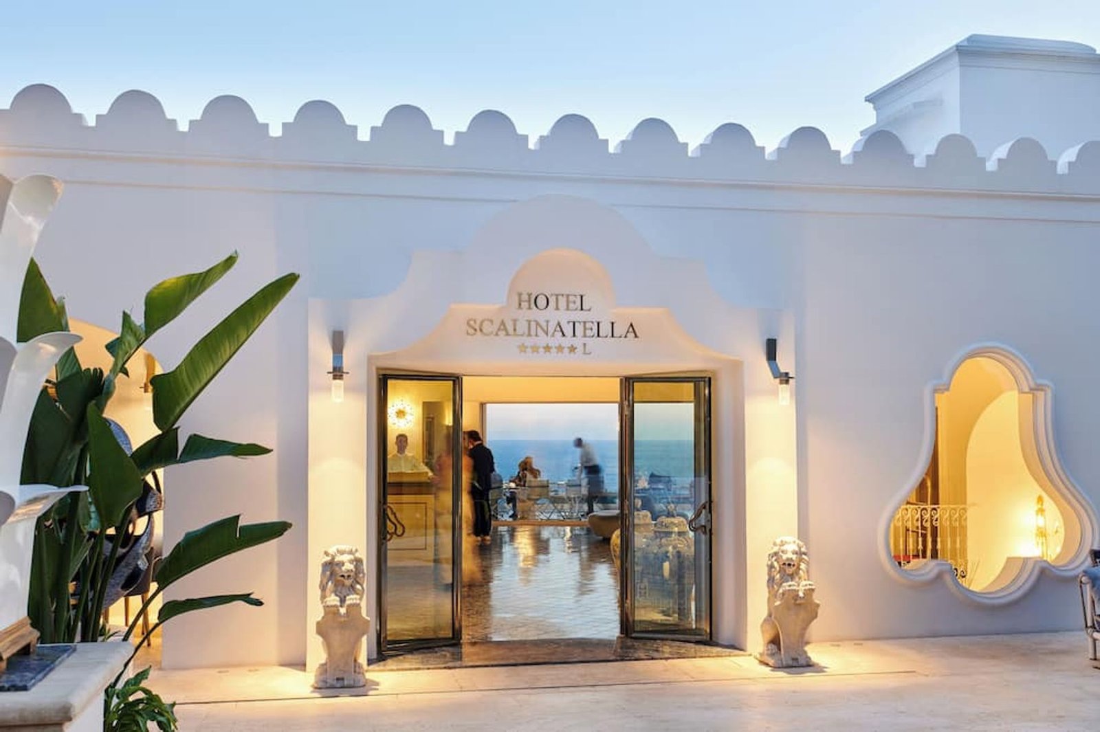 Hotel La Scalinatella, how it began