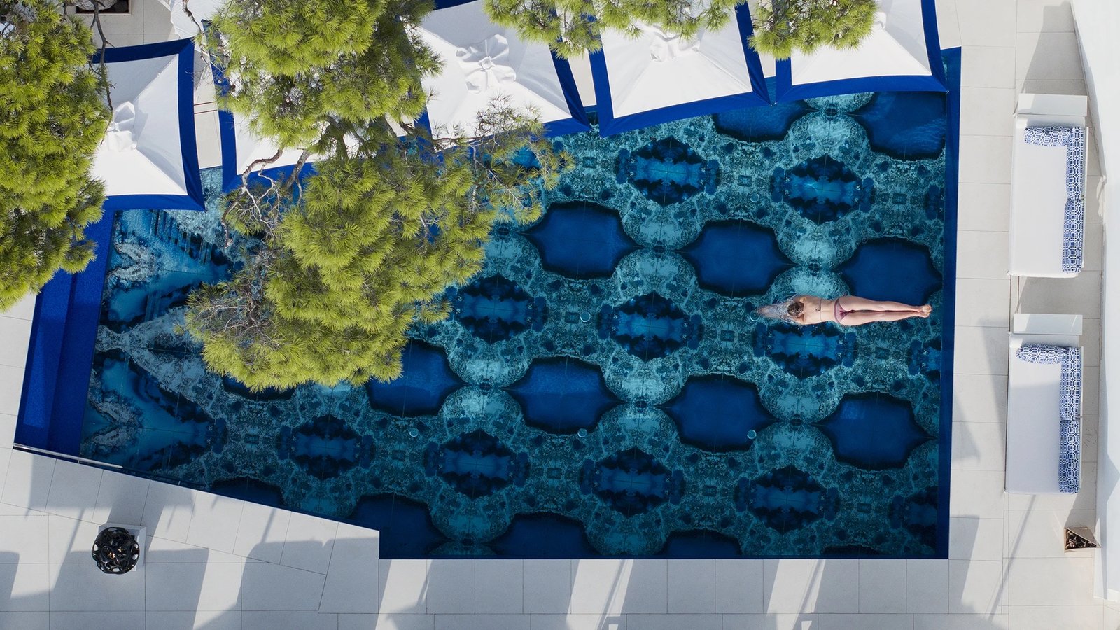 Hotel La Scalinatella, the pool