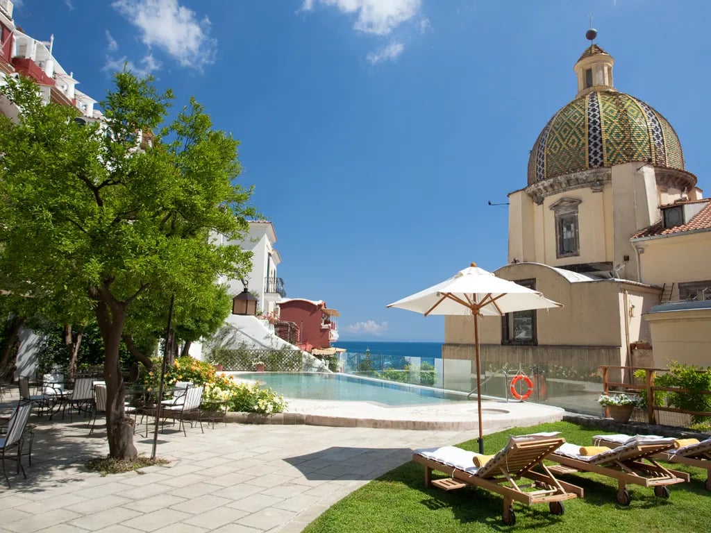 Hotel Palazzo Murat, the pool