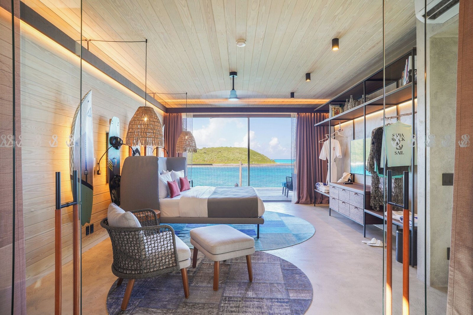 Saba Rock Resort, rooms