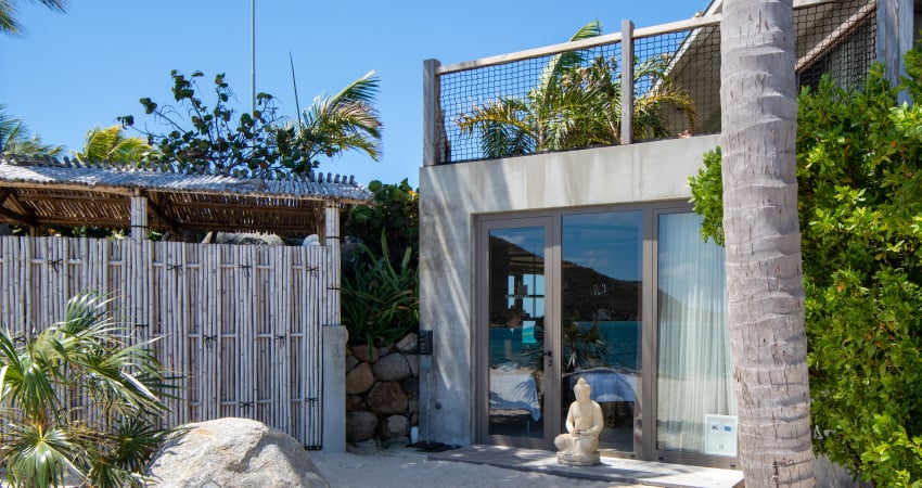 Saba Rock Resort, the spa