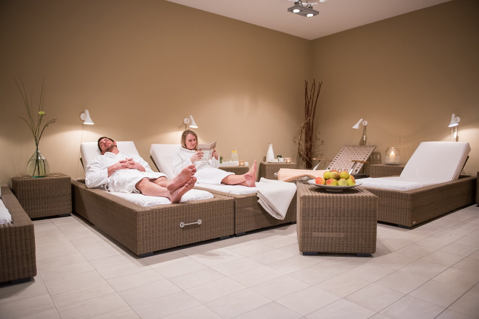 Strandhotel Glücksburg, the spa