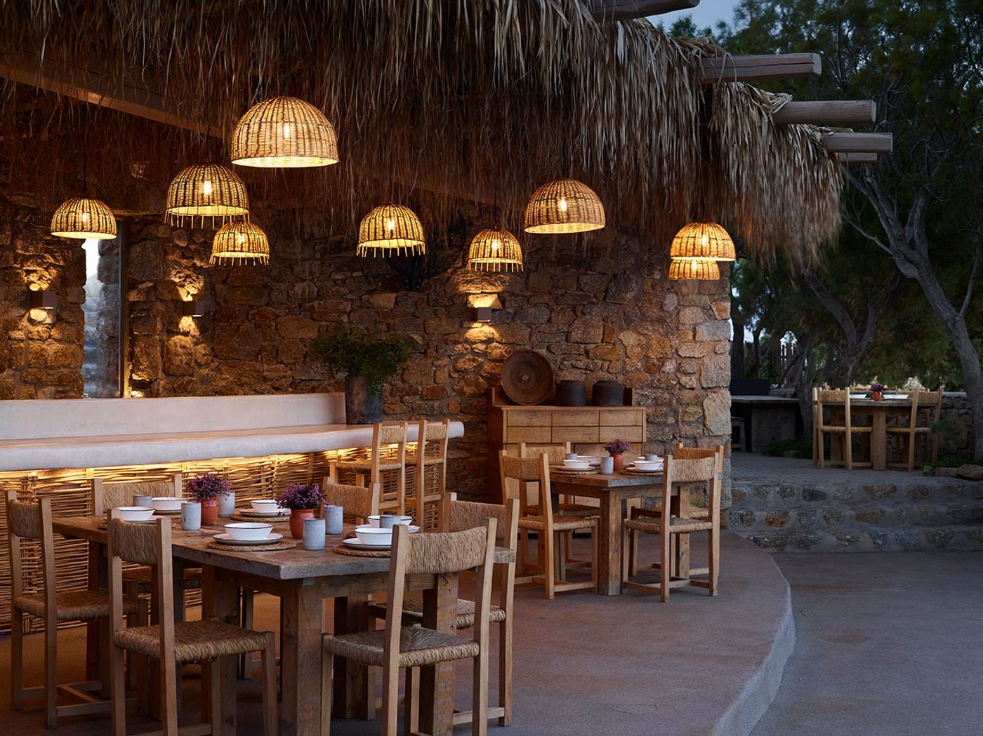 The Wild Hotel by Interni, the taverna
