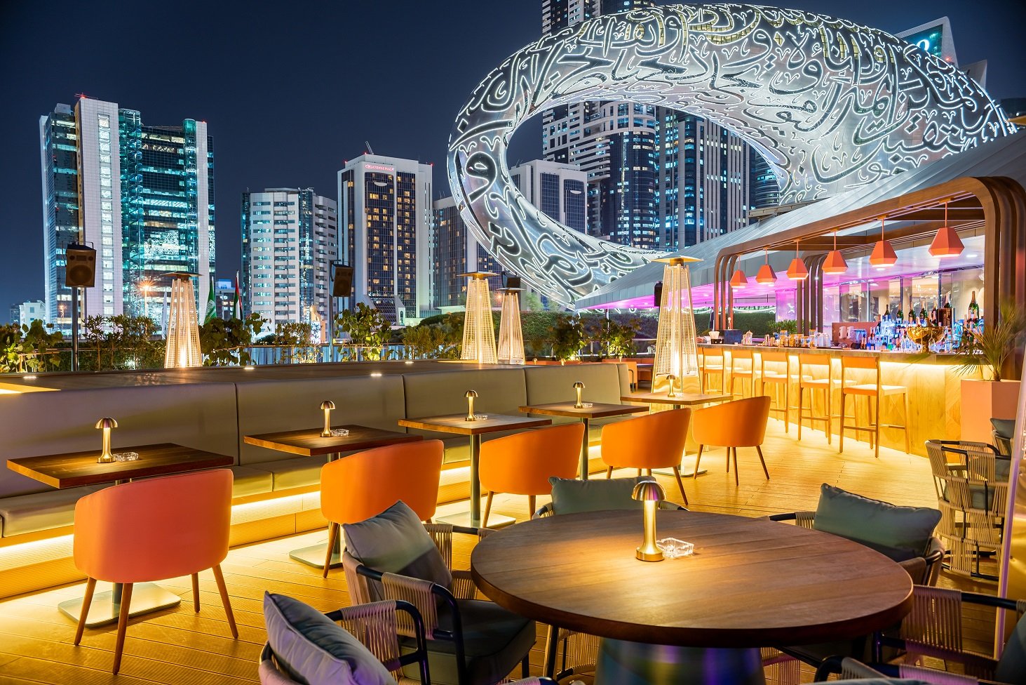 Jumeirah Emirates Towers, at the table