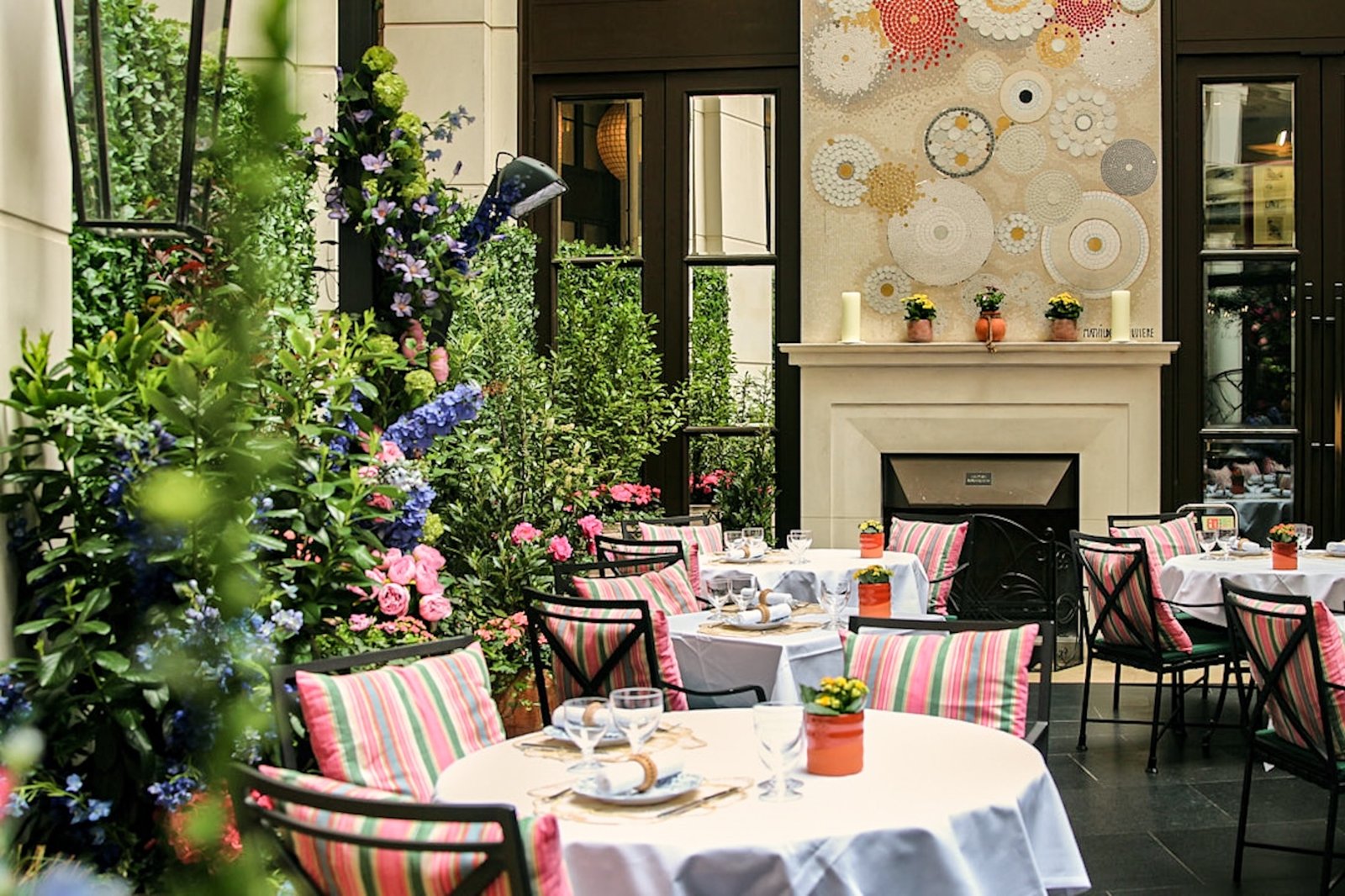Corinthia London, at the table