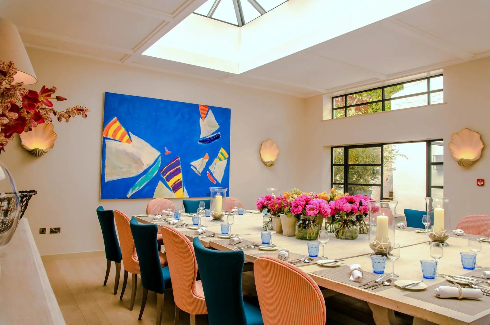 St Mawes Hotel & Restaurant, at the table