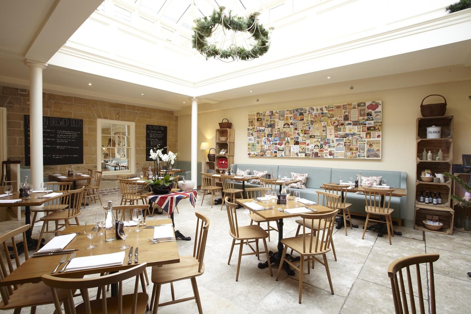 The Talbot Country House Hotel & Inn, at the table