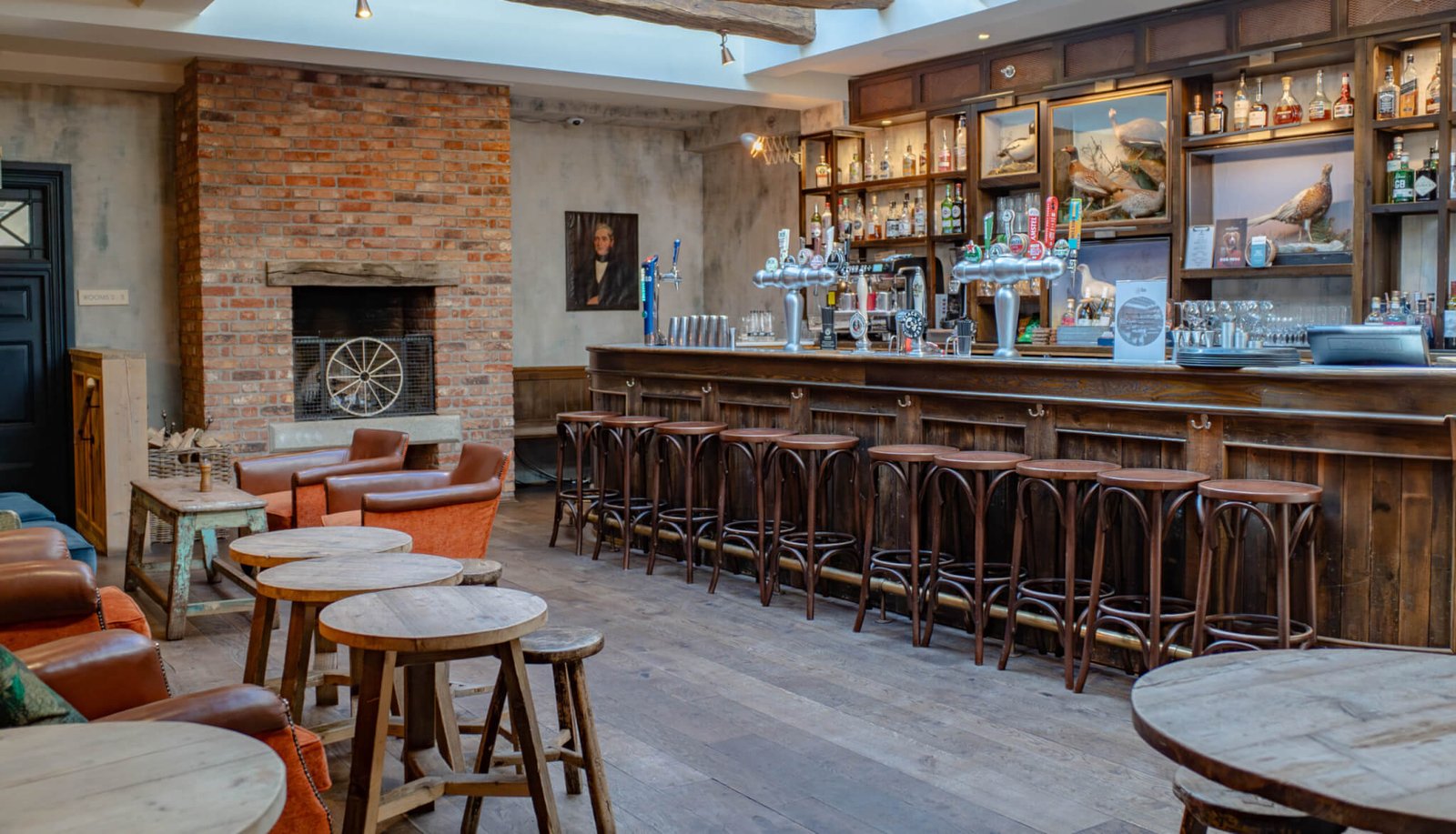 The Talbot Country House Hotel & Inn, at the table