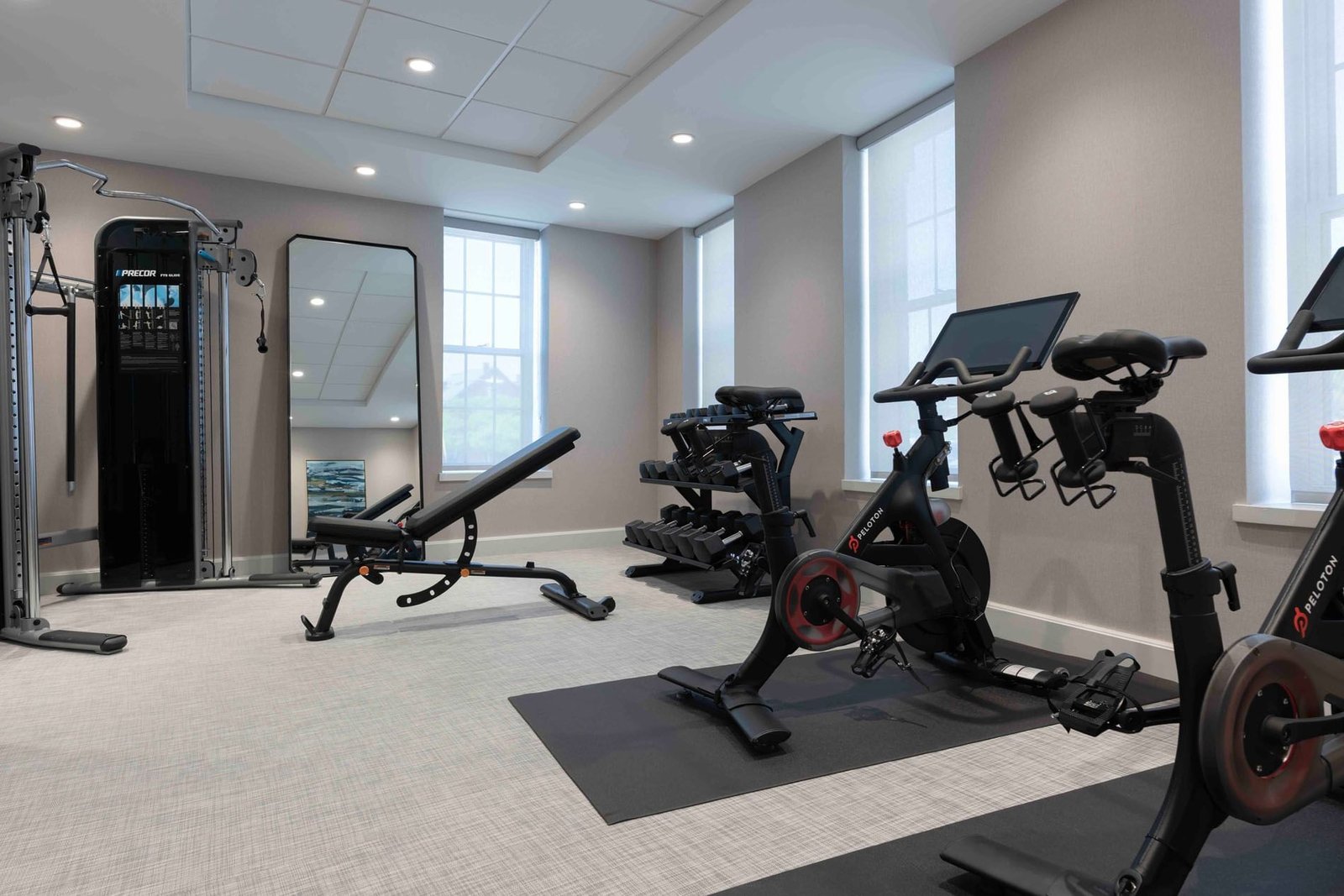 Portland Harbor Hotel, the gym