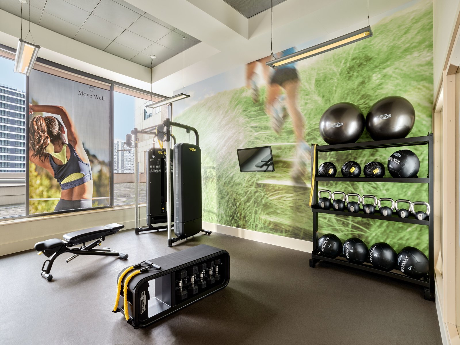 The Westin Warsaw, the gym