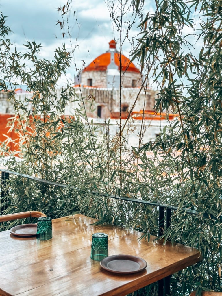 Hotel Sin Nombre, terraza sin nombre