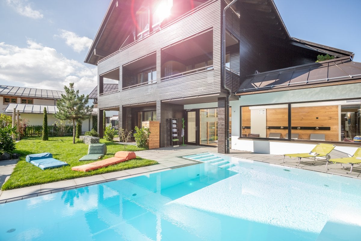 Das Freiberg, the pool