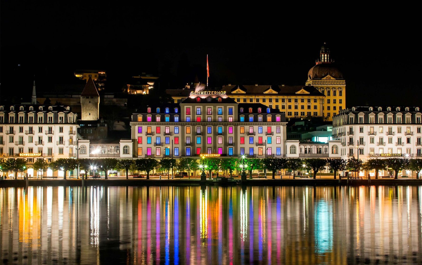 Hotel Schweizerhof Luzern, how it began