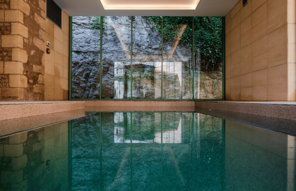 Hotel restaurant de Bouilhac, the pool