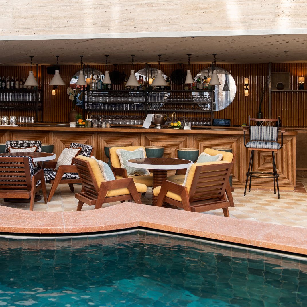 Soho House, at the table