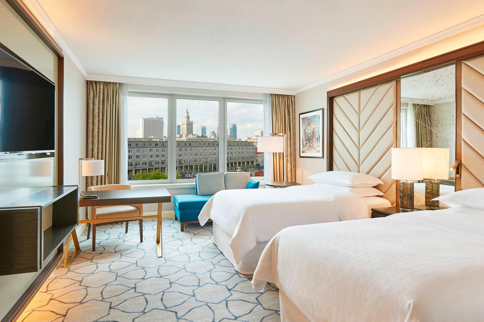 Sheraton Grand Warsaw, rooms