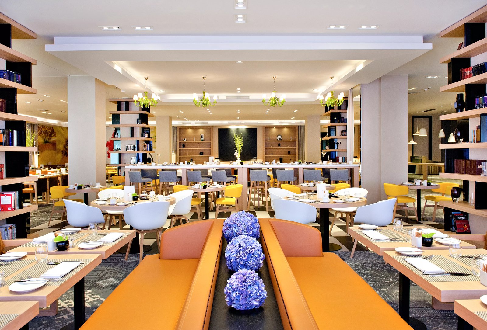 Sofitel Warsaw Victoria, at the table