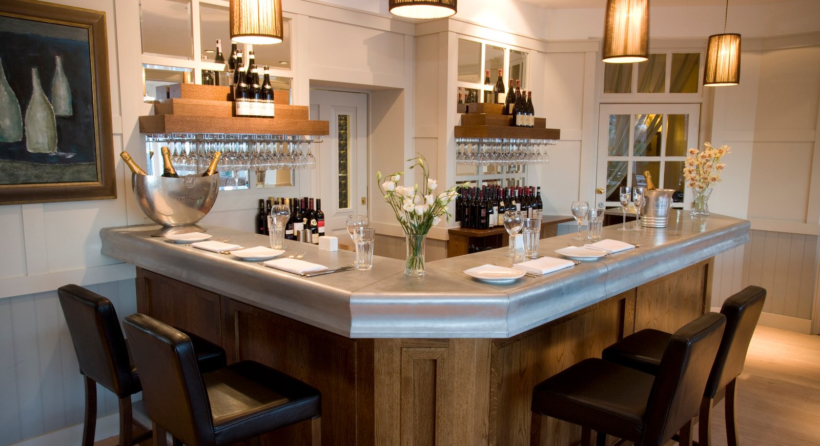 The George Hotel, at the table