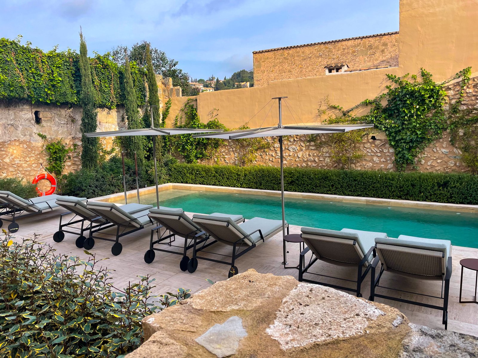 Can Aulí Hotel, the pool