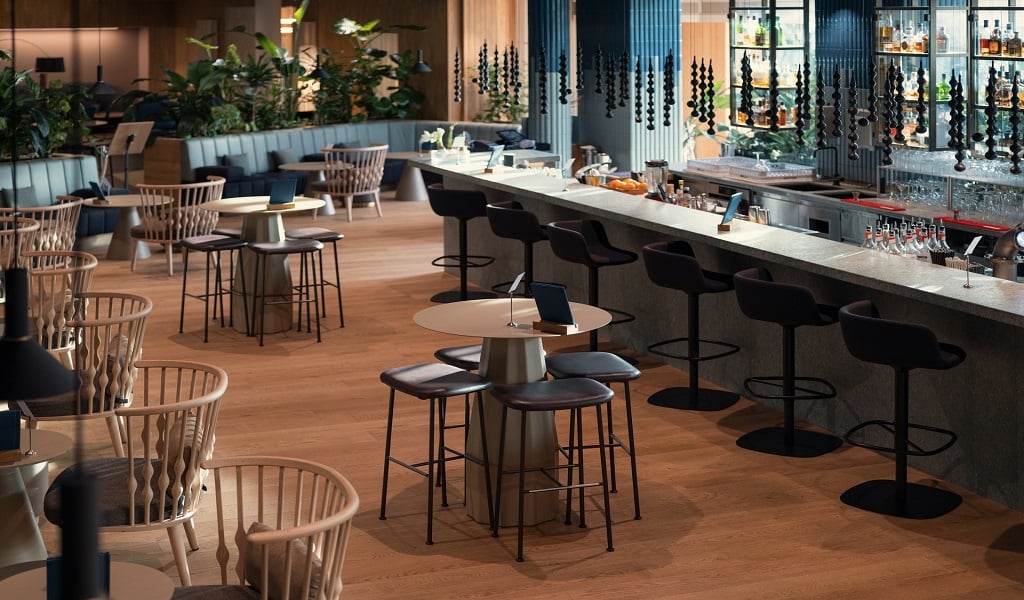 Swissôtel Kursaal Bern, giardino restaurant & bar